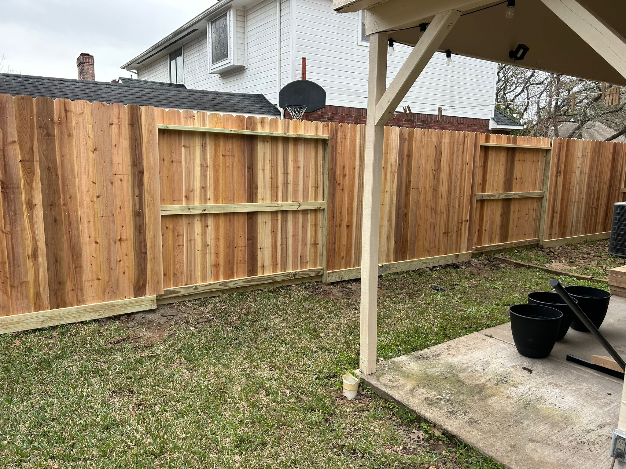 Comments on: Wooden Fence Installation in Humble, Texas for Client